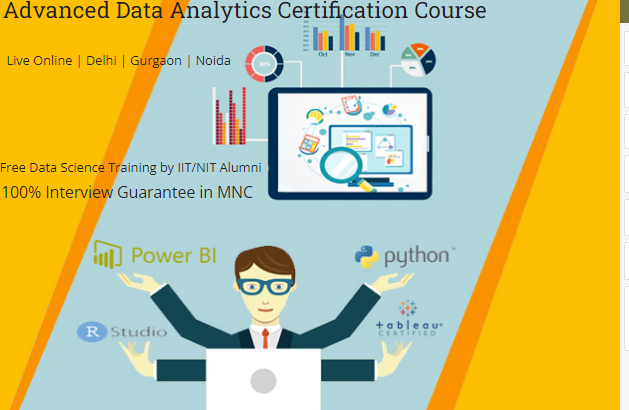 Job Oriented Data Analyst Course in Delhi, 110054. Best Online